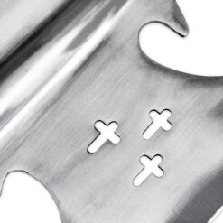 Coup De Grâce Medieval Functional Triple Edge Templar Knight Predrilled Historical Replica Halberd Spearhead 11 Coup De Grâce Medieval Functional Triple Edge Templar Knight Predrilled Historical Replica Halberd Spearhead -Daggers Store PKS3089 65796.1683809496