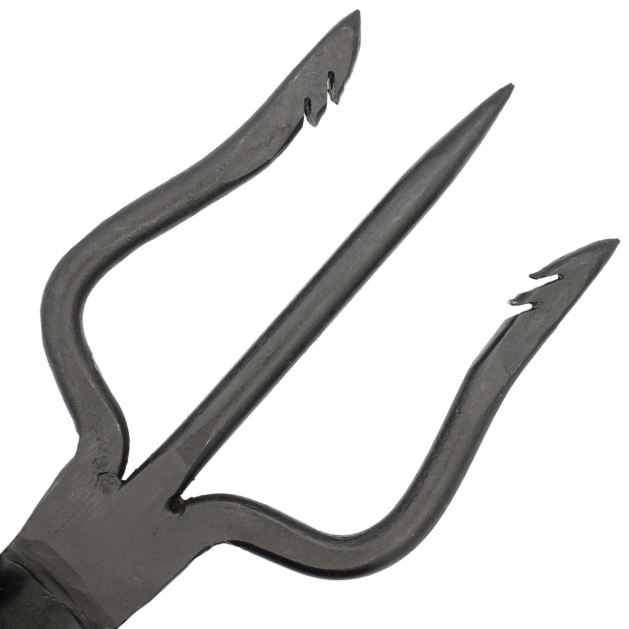 King Of The Sea Medieval Functional High Carbon Steel Solid Predrilled Trident Spear Head 2 King Of The Sea Medieval Functional High Carbon Steel Solid Predrilled Trident Spear Head - Image 2