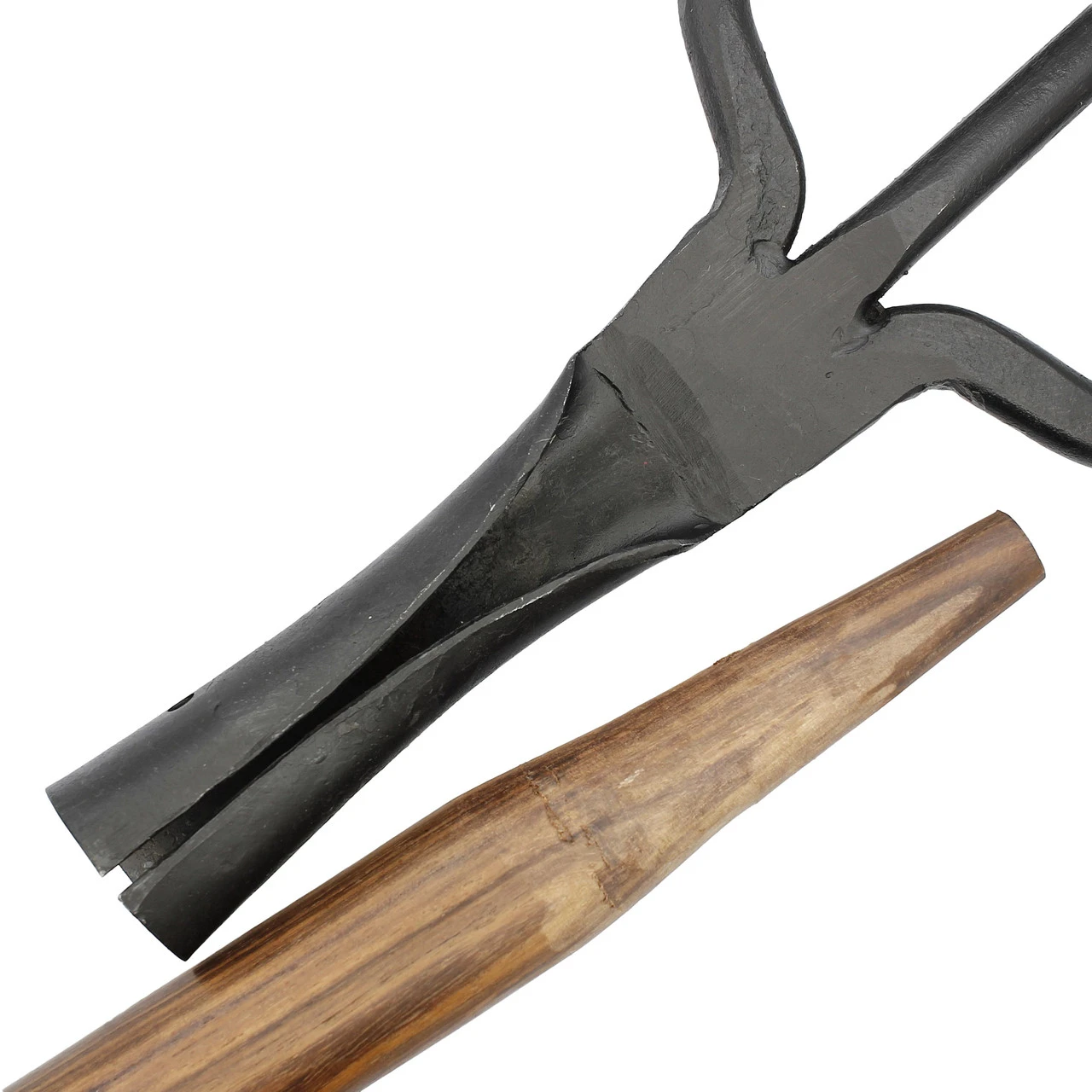 King Of The Sea Medieval Functional High Carbon Steel Solid Predrilled Trident Spear Head 3 King Of The Sea Medieval Functional High Carbon Steel Solid Predrilled Trident Spear Head - Image 3