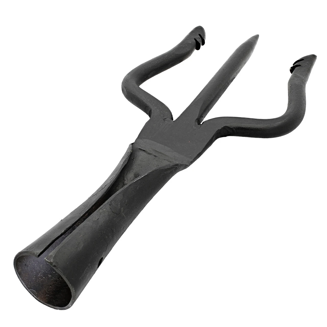 King Of The Sea Medieval Functional High Carbon Steel Solid Predrilled Trident Spear Head 4 King Of The Sea Medieval Functional High Carbon Steel Solid Predrilled Trident Spear Head - Image 4