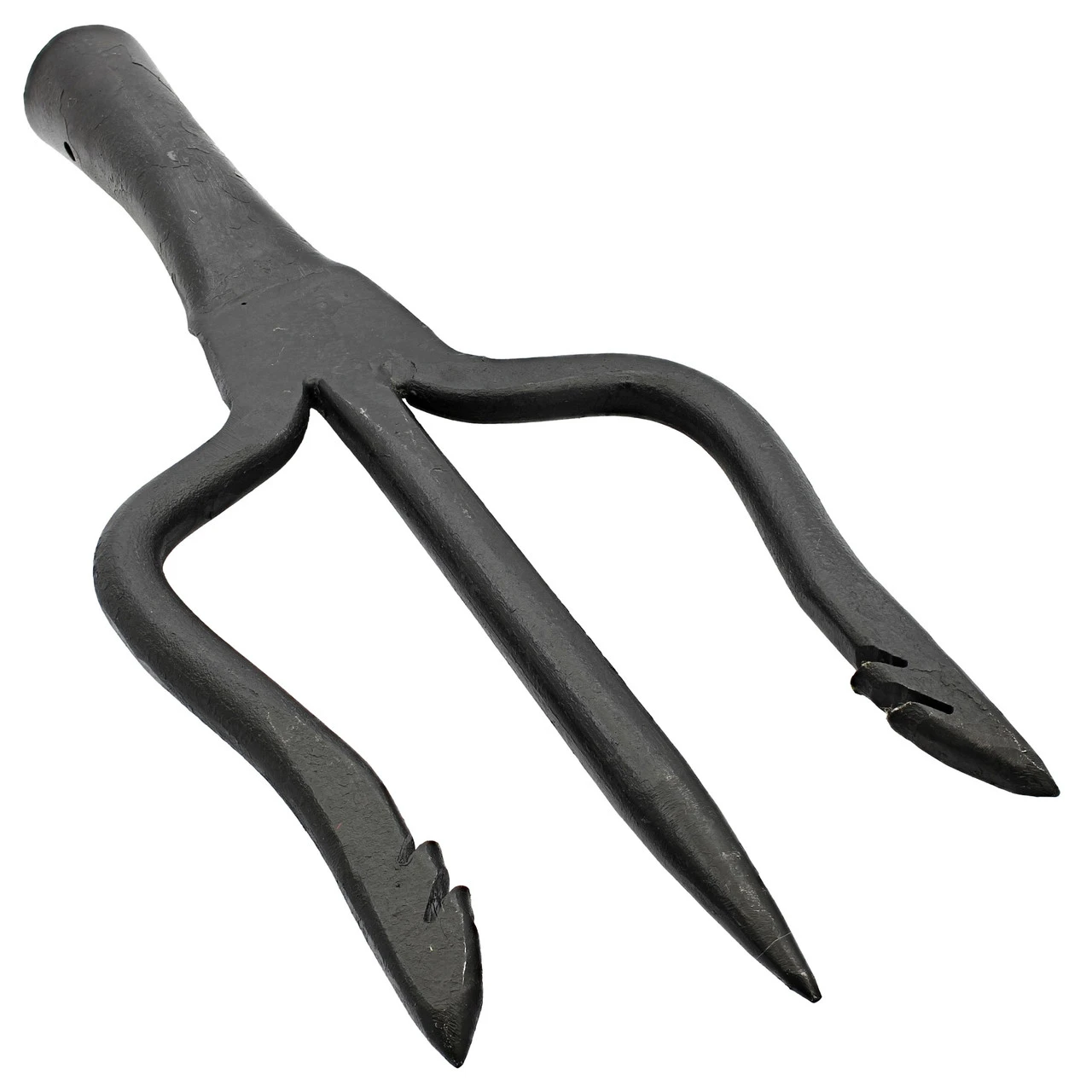 King Of The Sea Medieval Functional High Carbon Steel Solid Predrilled Trident Spear Head 5 King Of The Sea Medieval Functional High Carbon Steel Solid Predrilled Trident Spear Head - Image 5