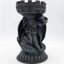 Guarded Flame Tea Candle Holder Dragon Candlestick -Daggers Store PL457 06480.1656699680