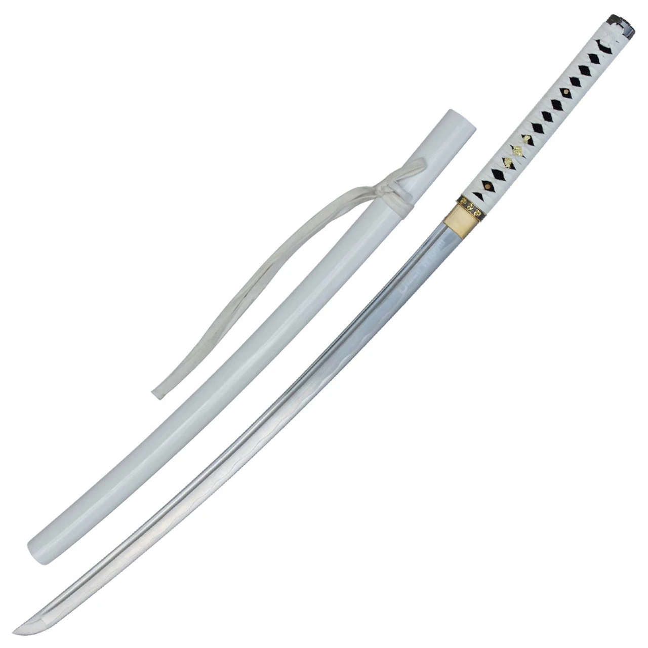 Black Widow Handmade Katana White 1 Black Widow Handmade Katana White