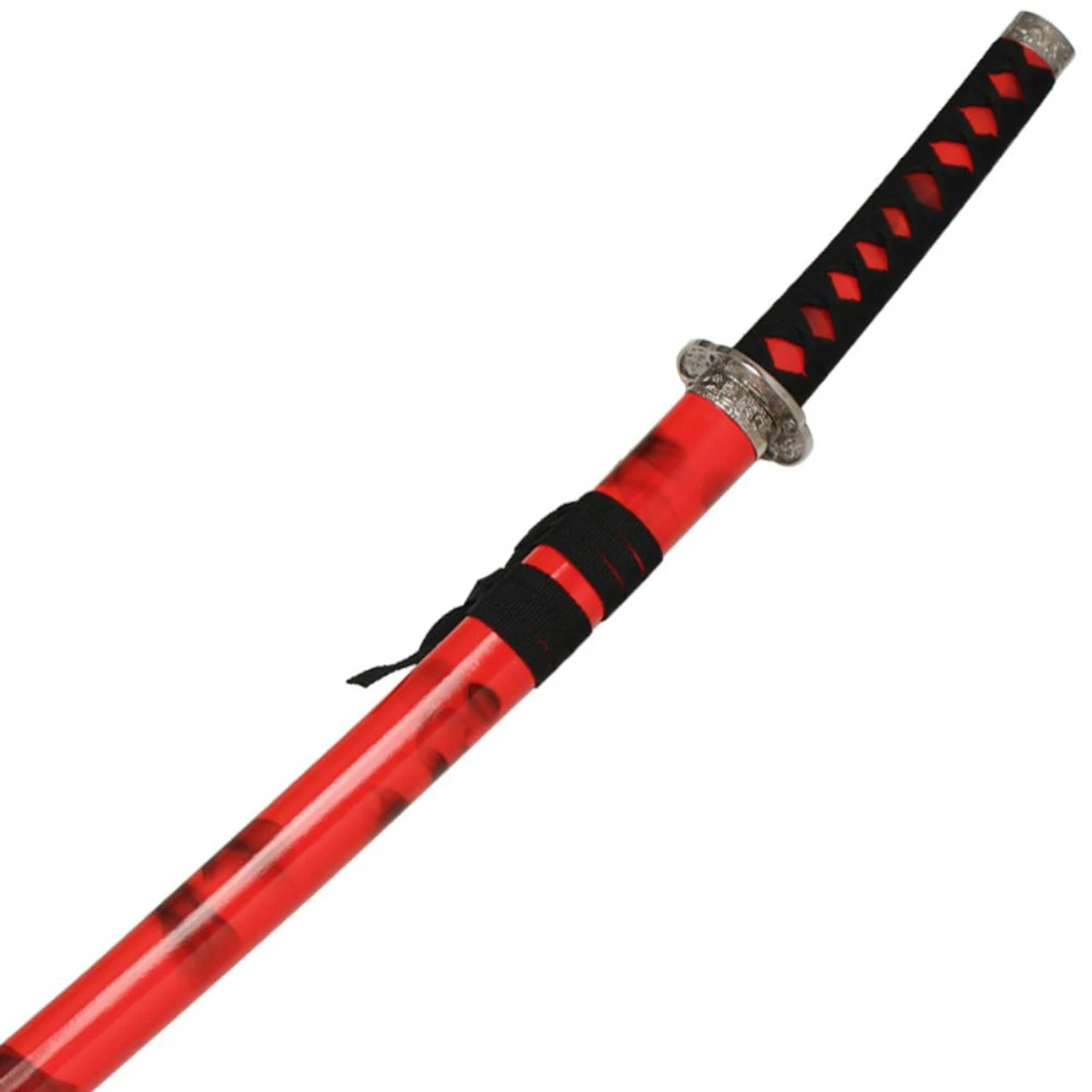 Red Flame Japanese Samurai Katana Sword 4 Red Flame Japanese Samurai Katana Sword - Image 4