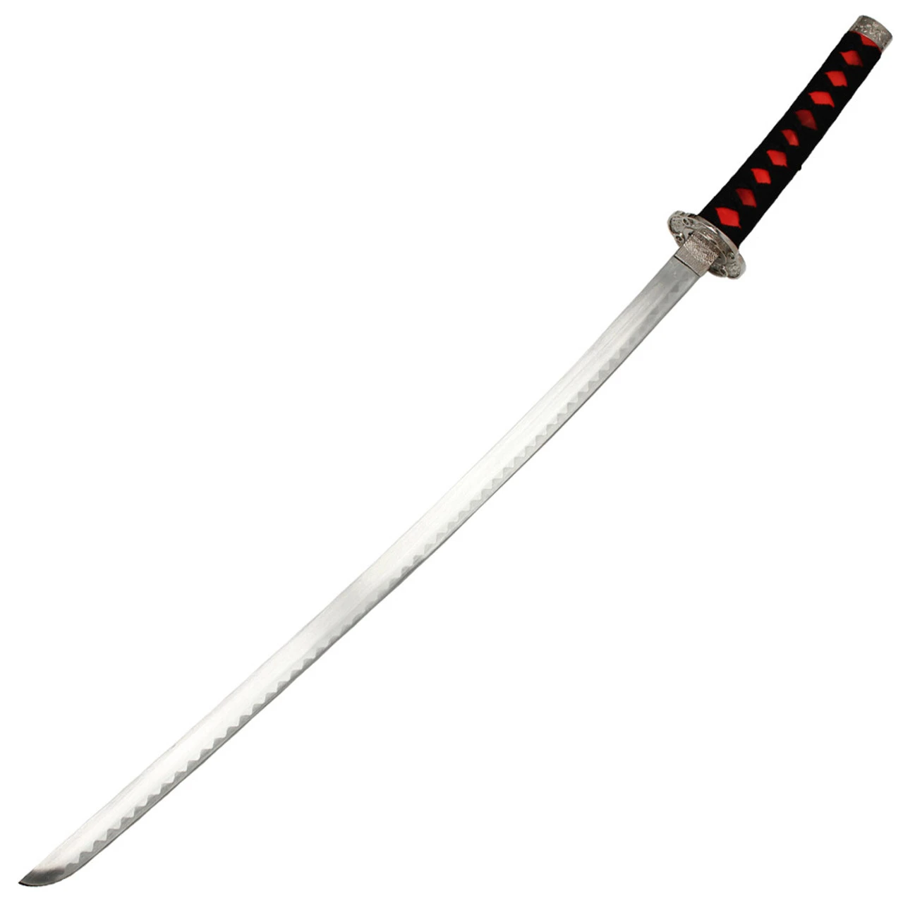 Red Flame Japanese Samurai Katana Sword 2 Red Flame Japanese Samurai Katana Sword - Image 2