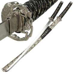 Slithering Japanese Katana Samurai Sword Snake Skin Finish 5 Slithering Japanese Katana Samurai Sword Snake Skin Finish -Daggers Store SS1192 50453.1564502197