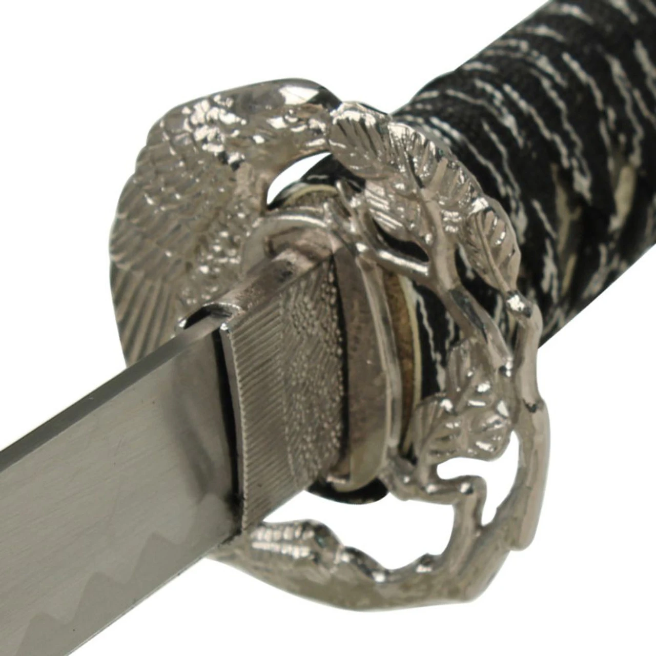 Slithering Japanese Katana Samurai Sword Snake Skin Finish 2 Slithering Japanese Katana Samurai Sword Snake Skin Finish - Image 2