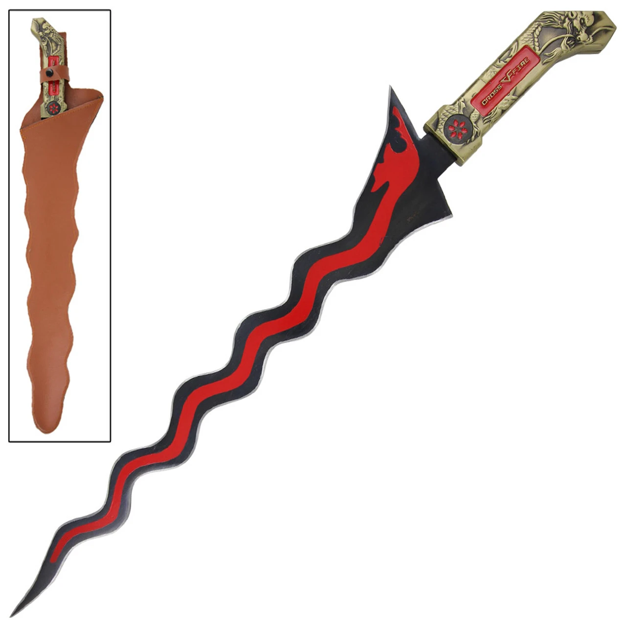 Ruby CF Game Dragon Cosplay Sword 4 Ruby CF Game Dragon Cosplay Sword - Image 4