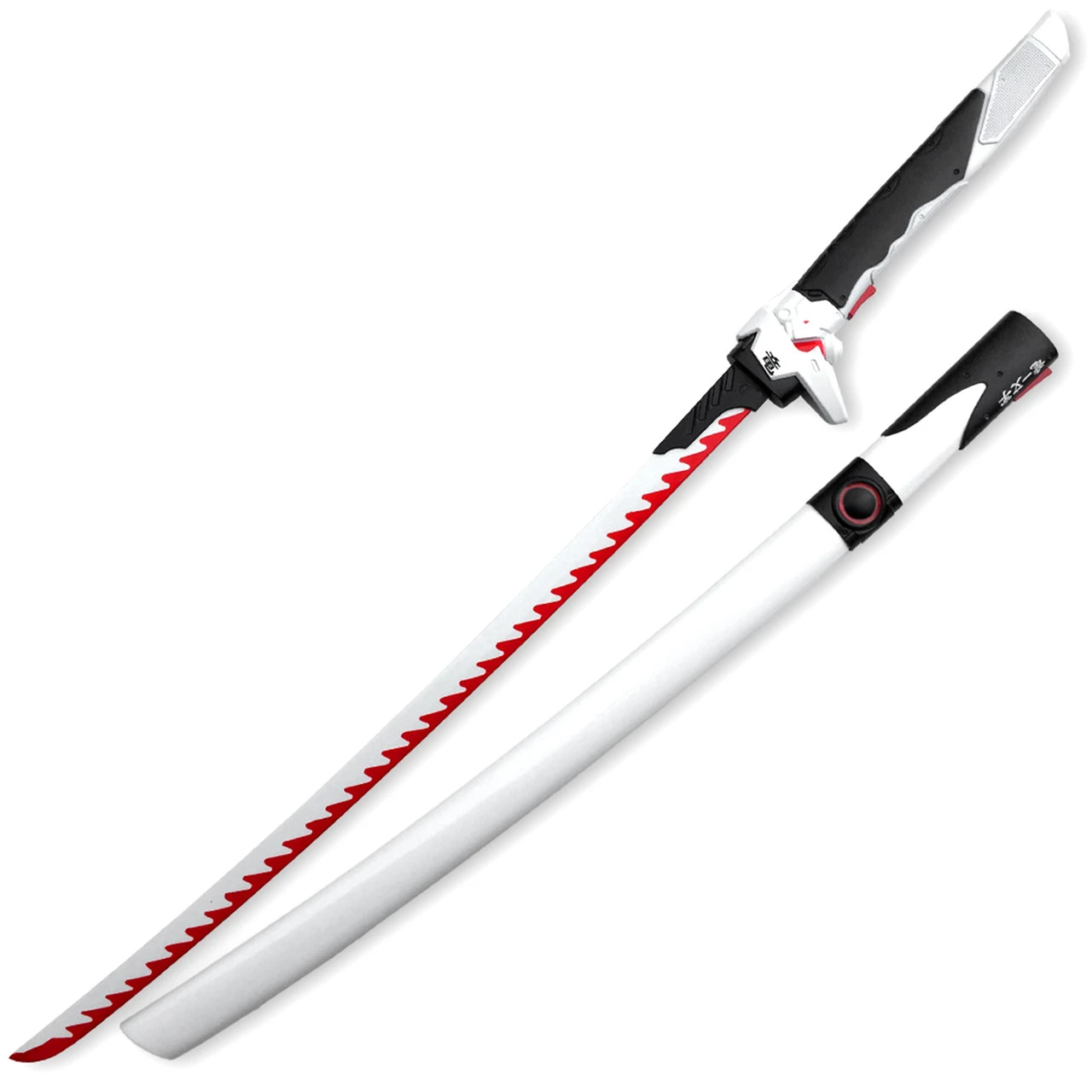 Genji Replica Sword Ultimate Dragon Blade | Steel Red & White 4 Genji Replica Sword Ultimate Dragon Blade | Steel Red & White - Image 4