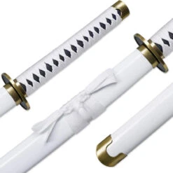 Zoro’s Wado Ichimonji Katana Replica Sword Carbon Steel 8 Zoro’s Wado Ichimonji Katana Replica Sword Carbon Steel -Daggers Store SS2431 66535.1645642681