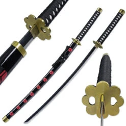 Zoro's Shusui Replica Sword | Darkened Steel Edge Katana