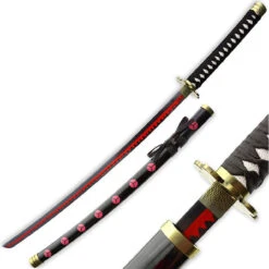 Zoro's Shusui Replica Sword | Red Hamon Katana 8 Zoro's Shusui Replica Sword | Red Hamon Katana -Daggers Store SS2436 74997.1645645400