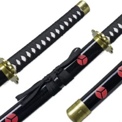 Zoro's Shusui Replica Sword | Red Hamon Katana 7 Zoro's Shusui Replica Sword | Red Hamon Katana -Daggers Store SS2436 97133.1645645400
