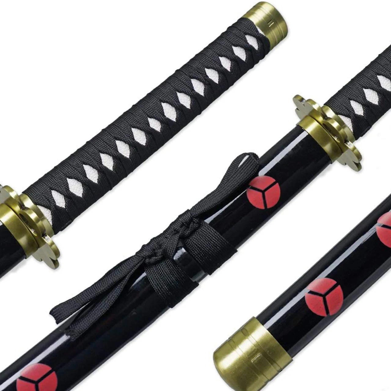 Zoro's Shusui Replica Sword | Red Hamon Katana 3 Zoro's Shusui Replica Sword | Red Hamon Katana - Image 3