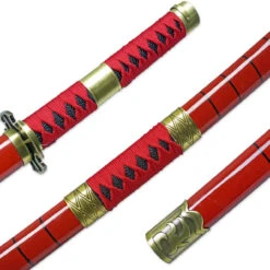 Zoro's Sandai Kitetsu Replica Sword | Patterned Hamon Blade Katana Carbon Steel 9 Zoro's Sandai Kitetsu Replica Sword | Patterned Hamon Blade Katana Carbon Steel -Daggers Store SS2439 96544.1645648169