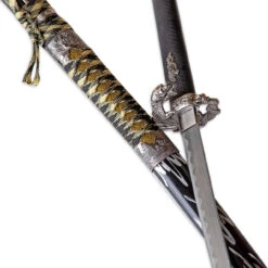 Frenzied Carnage Dragon Serpent Samurai Sword | Ouroboros Akuma Demon Jörmungandr Akaviri Kogai Katana Set 9 Frenzied Carnage Dragon Serpent Samurai Sword | Ouroboros Akuma Demon Jörmungandr Akaviri Kogai Katana Set -Daggers Store SS2707 70325.1674053404