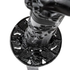 Pits Of Hell Skeleton Skull Samurai Katana | Japanese Shogunate Tokugawa Family Kamon Crest Bushido Historical Replica Sword 9 Pits Of Hell Skeleton Skull Samurai Katana | Japanese Shogunate Tokugawa Family Kamon Crest Bushido Historical Replica Sword -Daggers Store SS2708 00369.1674058399