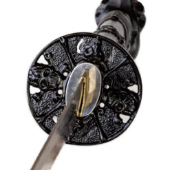 Pits Of Hell Skeleton Skull Samurai Katana | Japanese Shogunate Tokugawa Family Kamon Crest Bushido Historical Replica Sword 10 Pits Of Hell Skeleton Skull Samurai Katana | Japanese Shogunate Tokugawa Family Kamon Crest Bushido Historical Replica Sword -Daggers Store SS2708 37068.1674058399