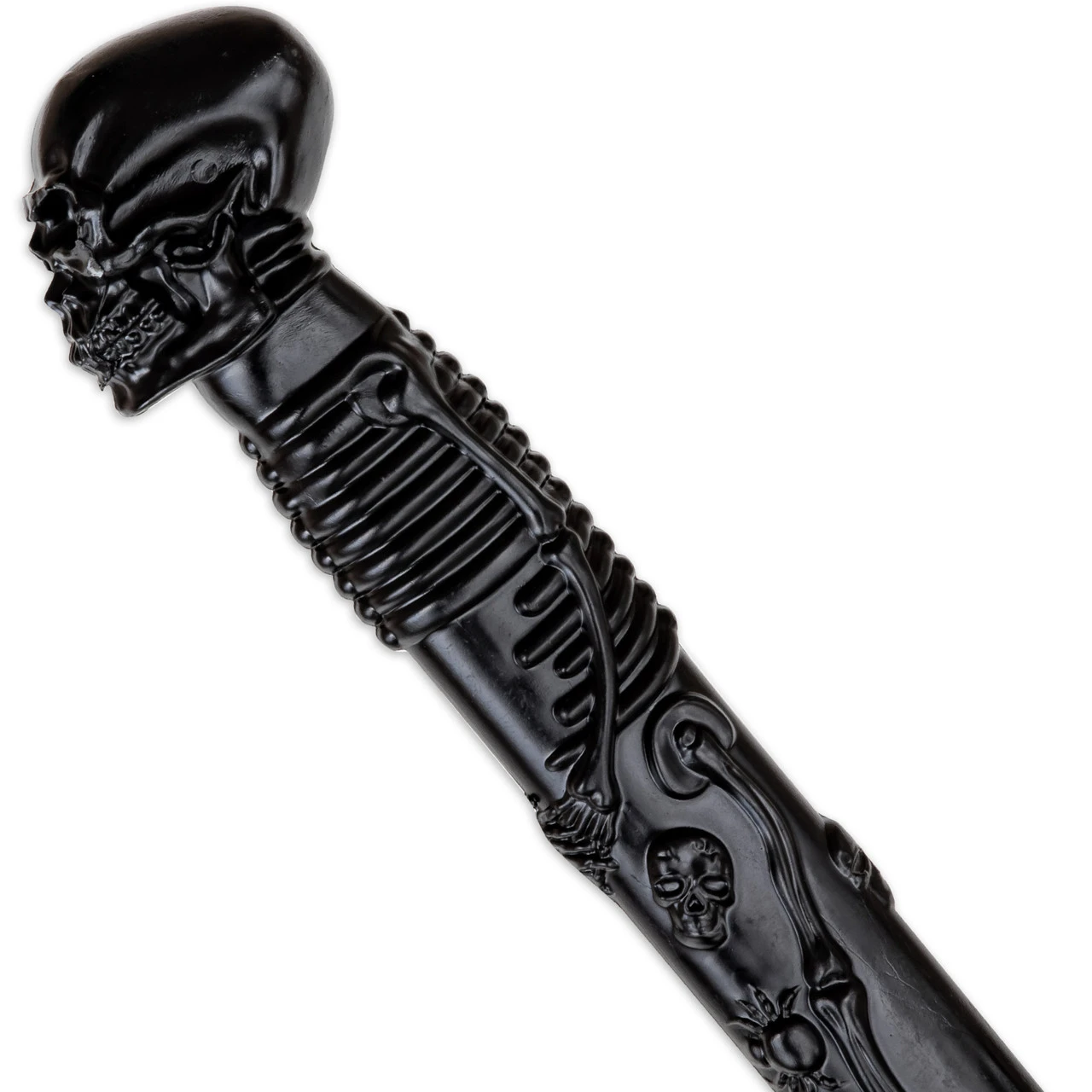 Pits Of Hell Skeleton Skull Samurai Katana | Japanese Shogunate Tokugawa Family Kamon Crest Bushido Historical Replica Sword 6 Pits Of Hell Skeleton Skull Samurai Katana | Japanese Shogunate Tokugawa Family Kamon Crest Bushido Historical Replica Sword - Image 6