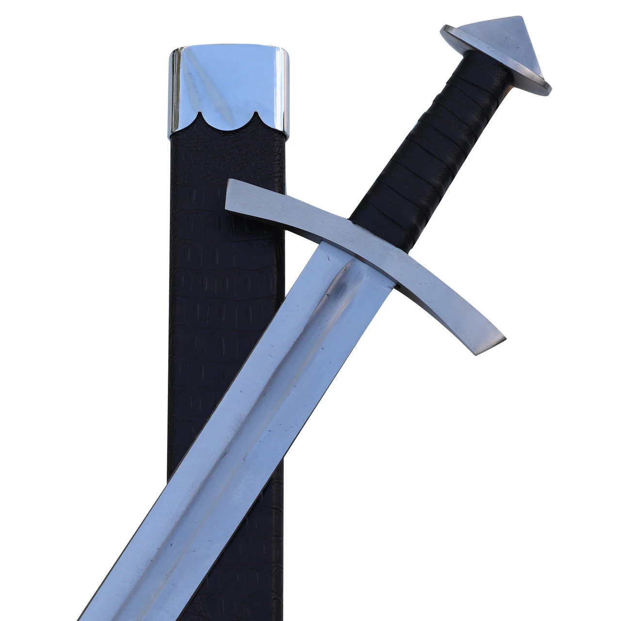 Strength Insurmountable Medieval Carbon Steel Sword 2 Strength Insurmountable Medieval Carbon Steel Sword - Image 2