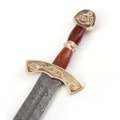 Warriors Call Damascus Steel Carolingian Viking Sword 7 Warriors Call Damascus Steel Carolingian Viking Sword -Daggers Store SSD2254 98858.1582372501