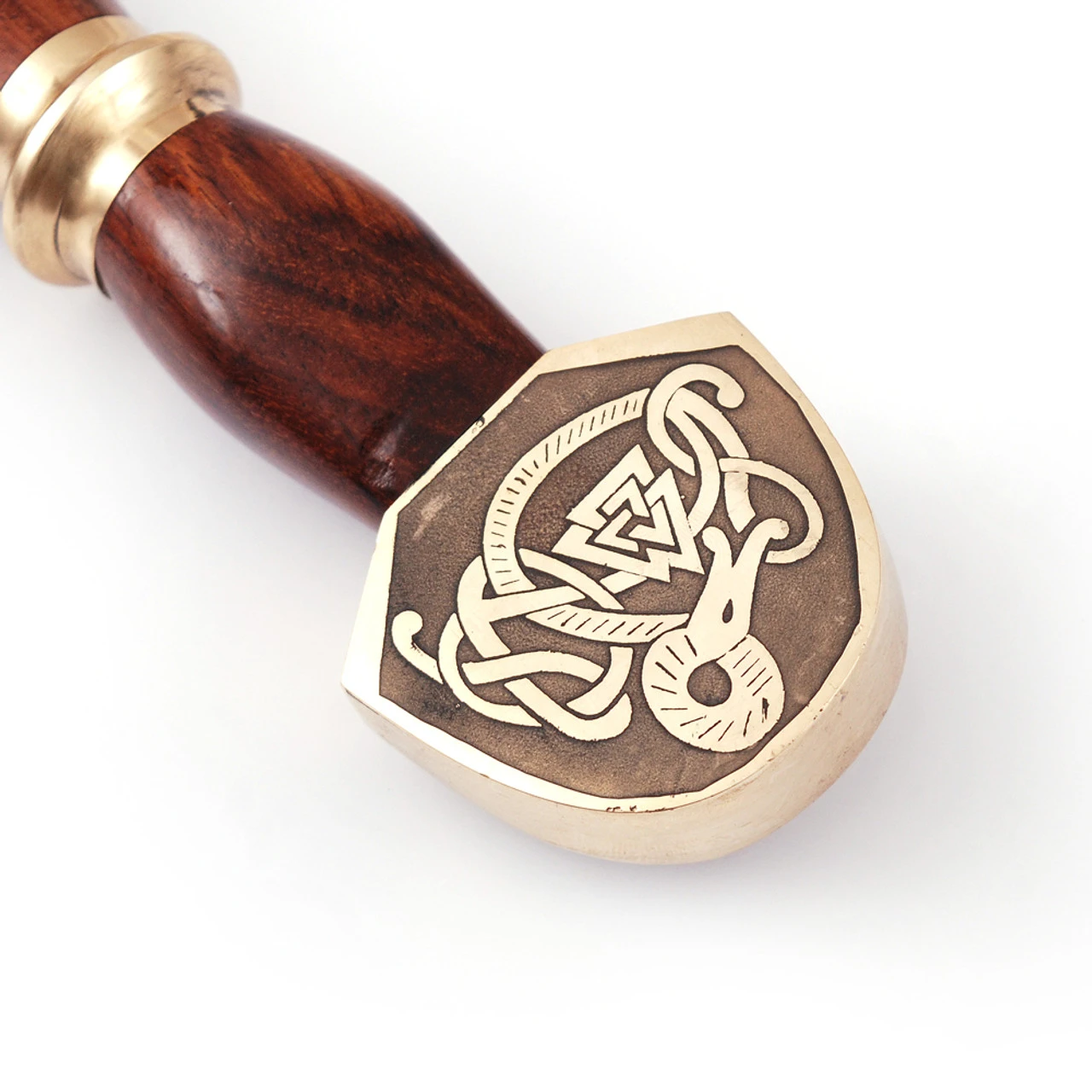 Warriors Call Damascus Steel Carolingian Viking Sword 4 Warriors Call Damascus Steel Carolingian Viking Sword - Image 4