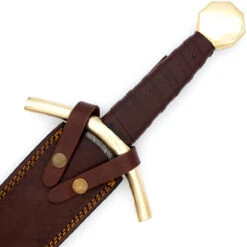 Kingslayer Damascus Steel Full Tang Medieval Arming Style Sword 11 Kingslayer Damascus Steel Full Tang Medieval Arming Style Sword -Daggers Store SSD3050 81270.1672423386