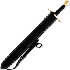 Jewel Of The Nation Medieval European Damascus Steel Arming Sword With Sheath 7 Jewel Of The Nation Medieval European Damascus Steel Arming Sword With Sheath -Daggers Store SSD3084 96984.1680630036