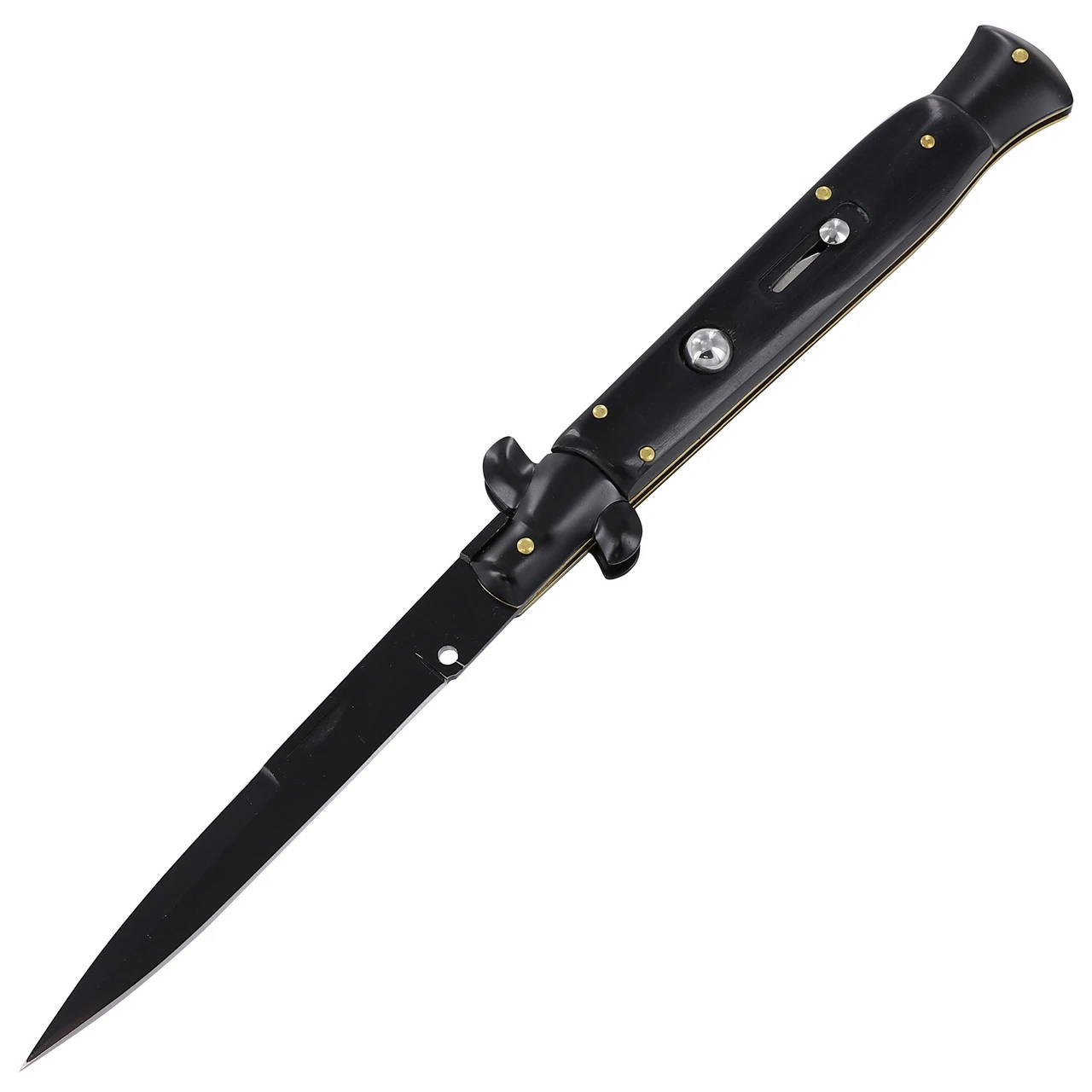 The Reckoning Pushbutton Stiletto Automatic Knife 1 The Reckoning Pushbutton Stiletto Automatic Knife