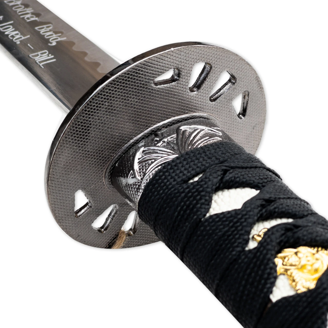 1095 Carbon Steel Handmade Movie Replica Bridal Samurai Sword Stand Included 6 1095 Carbon Steel Handmade Movie Replica Bridal Samurai Sword Stand Included - Image 6