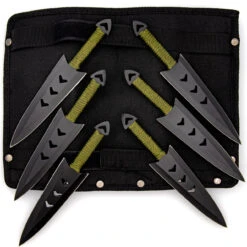 Apache Warrior Arrowhead Throwers Six Knives 10 Apache Warrior Arrowhead Throwers Six Knives -Daggers Store TR0400 12105.1681223728