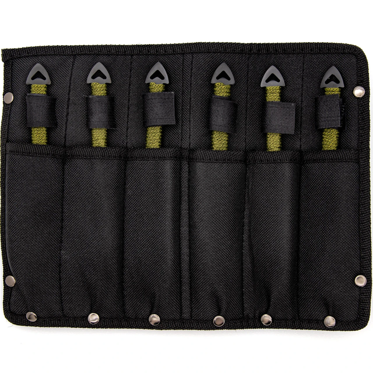 Apache Warrior Arrowhead Throwers Six Knives 6 Apache Warrior Arrowhead Throwers Six Knives - Image 6