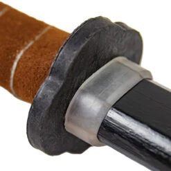Edo Classic Sheesham Wood Full Tang Training Practice Pretend Play Bokken Katana W/ Leather Wrapped Handle & Guard 7 Edo Classic Sheesham Wood Full Tang Training Practice Pretend Play Bokken Katana W/ Leather Wrapped Handle & Guard -Daggers Store W3023BK 03 03173.1693578393