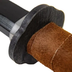 Edo Classic Sheesham Wood Full Tang Training Practice Pretend Play Bokken Katana W/ Leather Wrapped Handle & Guard 8 Edo Classic Sheesham Wood Full Tang Training Practice Pretend Play Bokken Katana W/ Leather Wrapped Handle & Guard -Daggers Store W3023BK 04 69911.1693578393