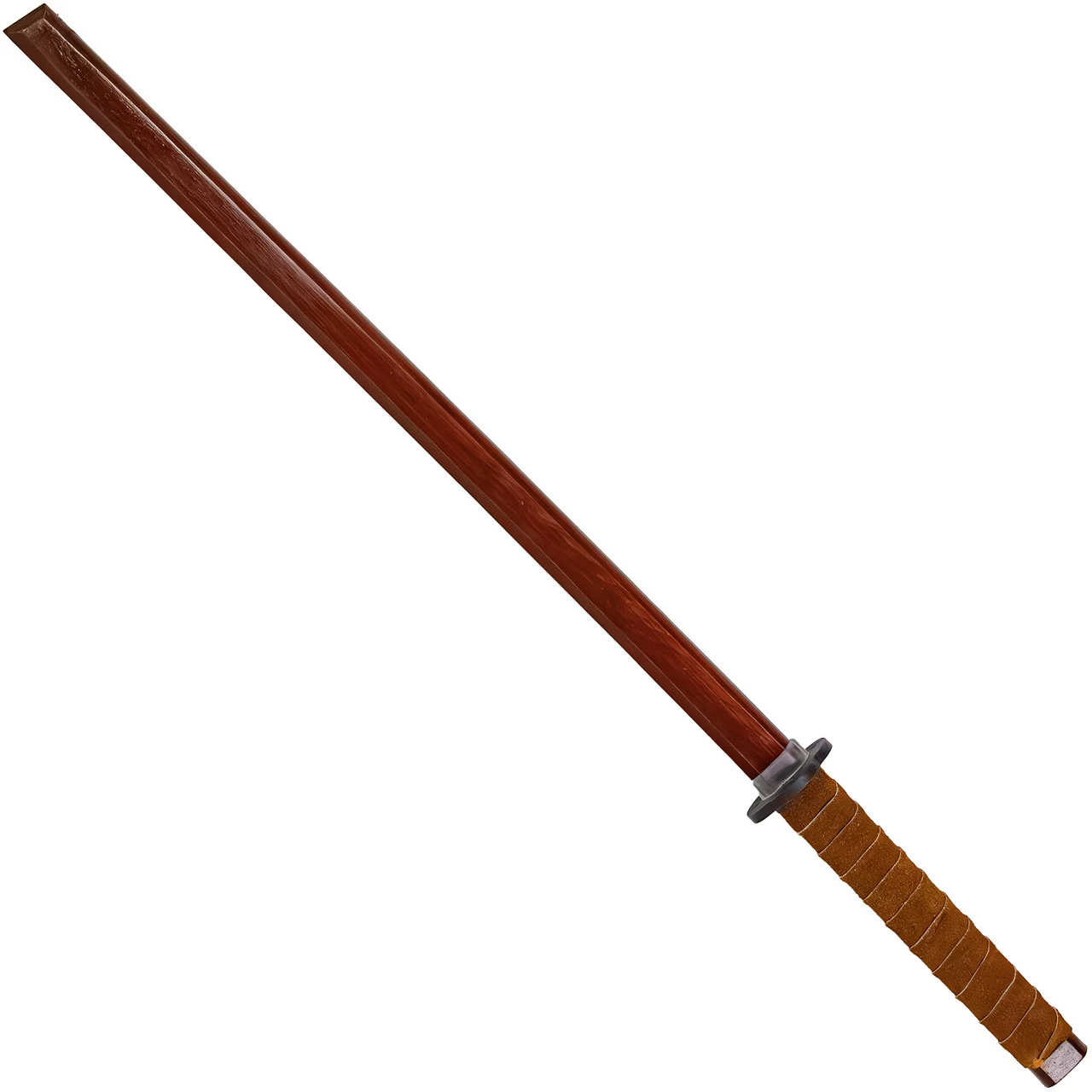 Playful Sparring Training Practice Full Tang Sheesham Wood Bokken Functional Wooden Sword Katana W/ Brown Genuine Leather Handle 1 Playful Sparring Training Practice Full Tang Sheesham Wood Bokken Functional Wooden Sword Katana W/ Brown Genuine Leather Handle