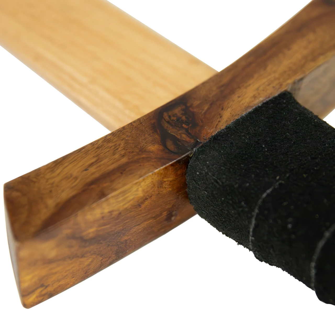 To The Top Beech Wood Practice Play Cosplay Costume Knight Wooden Sword W/ Leather Wrapped Handle 5 To The Top Beech Wood Practice Play Cosplay Costume Knight Wooden Sword W/ Leather Wrapped Handle - Image 5