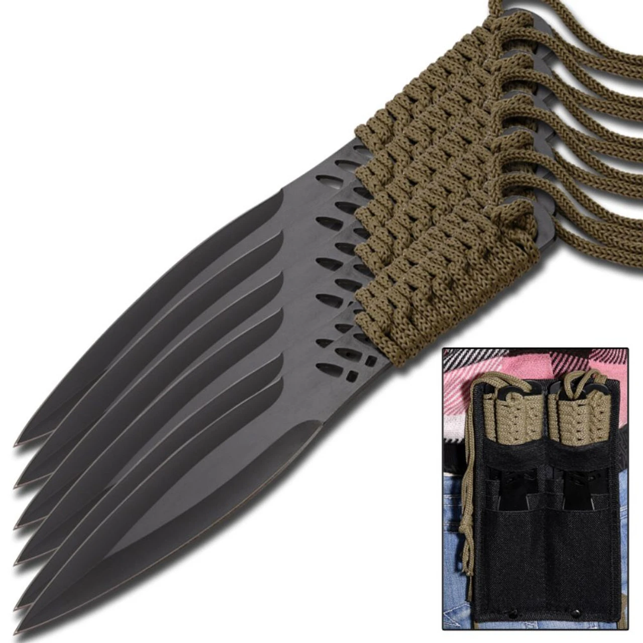 Screaming Eagles 6 Piece Throwing Knives 1 Screaming Eagles 6 Piece Throwing Knives