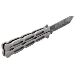 Unchained Balisong Butterfly Knife | Damascus Steel Blade | Tanto Point 7 Unchained Balisong Butterfly Knife | Damascus Steel Blade | Tanto Point -Daggers Store WG859 D2 05 18941.1691434984