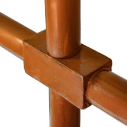 Prized Memento Handmade Sheesham Wood Helmet & Chest Armor Stand- Burnt Orange Finish 12 Prized Memento Handmade Sheesham Wood Helmet & Chest Armor Stand- Burnt Orange Finish -Daggers Store WS3112 05 47498.1693340350