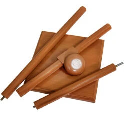 Prized Memento Handmade Sheesham Wood Helmet & Chest Armor Stand- Burnt Orange Finish 13 Prized Memento Handmade Sheesham Wood Helmet & Chest Armor Stand- Burnt Orange Finish -Daggers Store WS3112 06 32837.1693340349