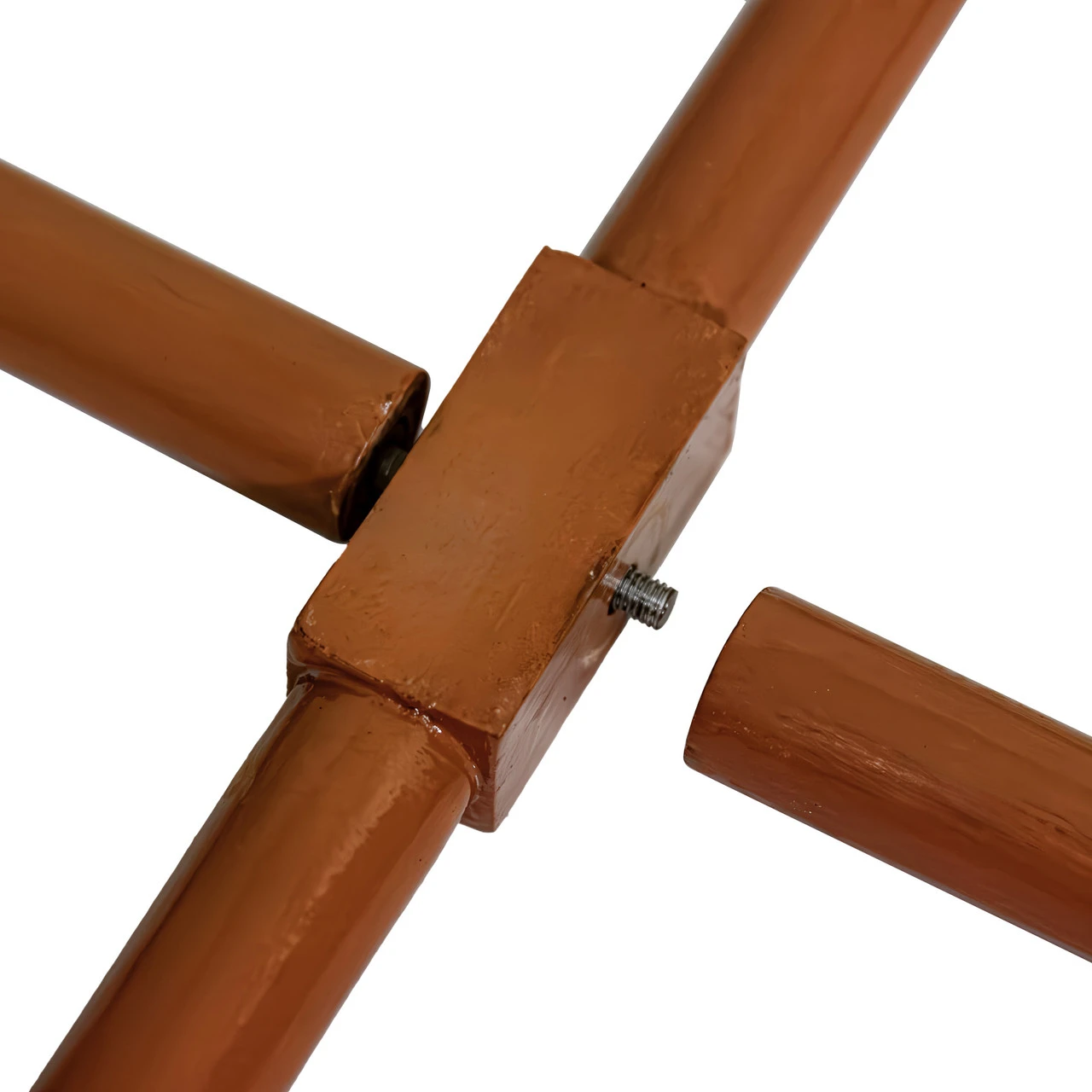 Prized Memento Handmade Sheesham Wood Helmet & Chest Armor Stand- Burnt Orange Finish 7 Prized Memento Handmade Sheesham Wood Helmet & Chest Armor Stand- Burnt Orange Finish - Image 7