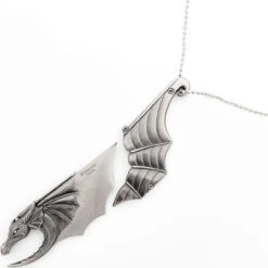 Razor Sharp Wings Neck Knife Dragon Necklace 6 Razor Sharp Wings Neck Knife Dragon Necklace -Daggers Store YC189 09823.1656699773