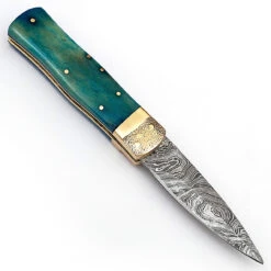 Automatic Lever Lock Blue Light Knife 6 Automatic Lever Lock Blue Light Knife -Daggers Store automatic lever lock blue light knife 4 03033.1564504878