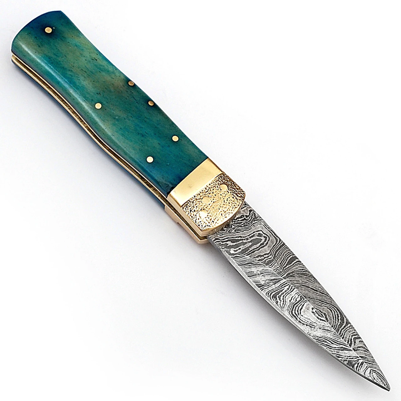 Automatic Lever Lock Blue Light Knife 3 Automatic Lever Lock Blue Light Knife - Image 3