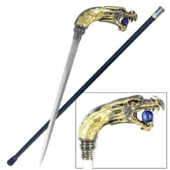 Classical Fatal Glance Basilisk Sword Cane 7 Classical Fatal Glance Basilisk Sword Cane -Daggers Store classical fatal glance basilisk sword cane 62130.1564503898