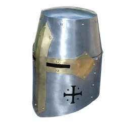 Late Twelfth Century 20g Steel Crusader Templar Knight Great Helm 5 Late Twelfth Century 20g Steel Crusader Templar Knight Great Helm -Daggers Store crusader templar knight helmet 62284.1564505058