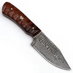 Damascus Steel Northern Heights Hunting Knife 7 Damascus Steel Northern Heights Hunting Knife -Daggers Store damascus steel northern heights hunting knife 6 23870.1564504871
