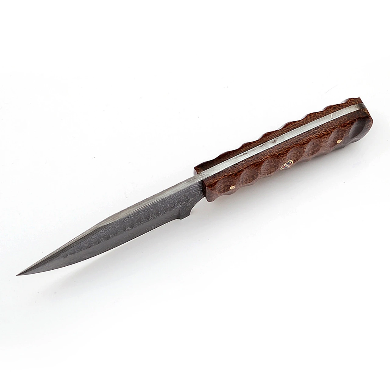 Damascus Steel Northern Heights Hunting Knife 3 Damascus Steel Northern Heights Hunting Knife - Image 3