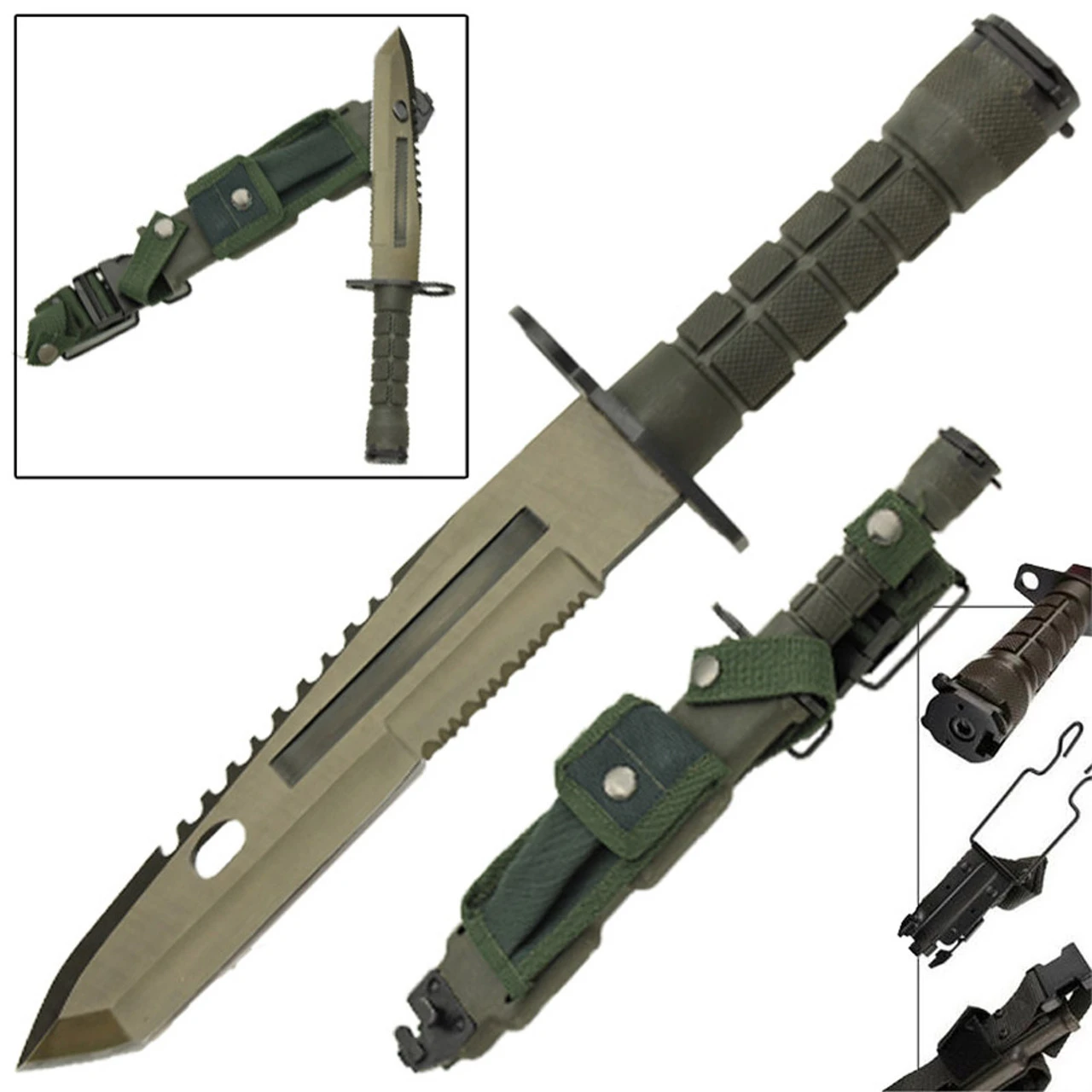 Special Ops Military Bayonet Survival Knife 4 Special Ops Military Bayonet Survival Knife - Image 4