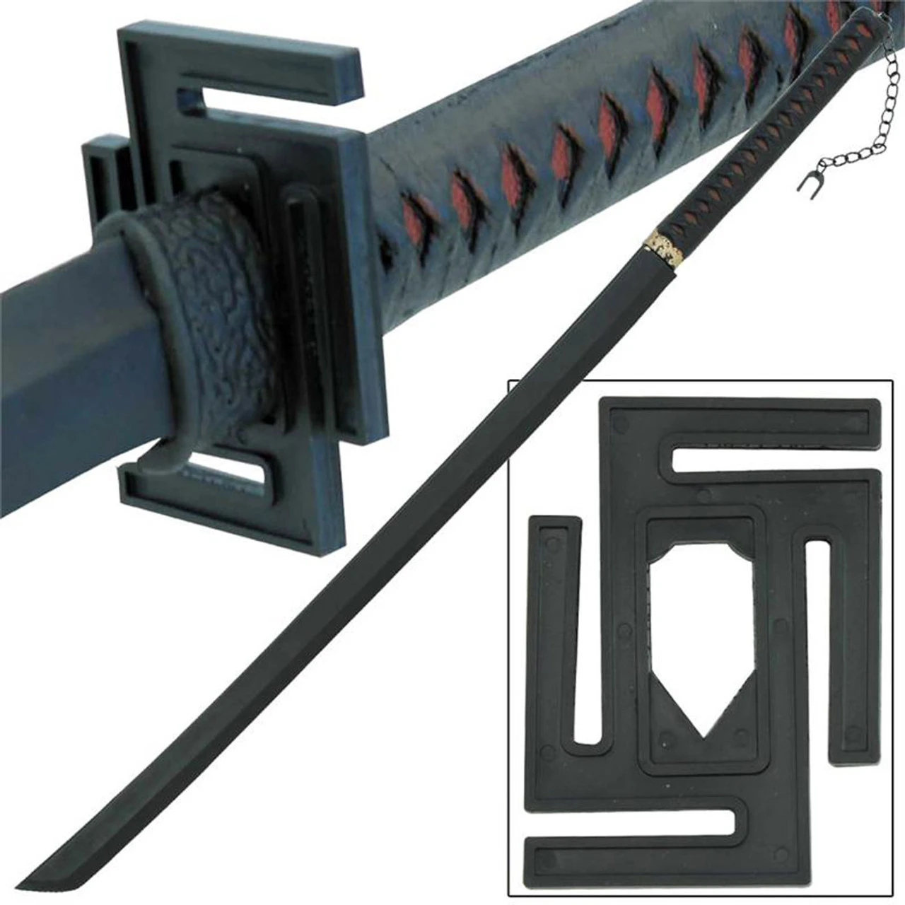 Moon Slicer Black Mamba Japanese Ninja Katana Sword 1 Moon Slicer Black Mamba Japanese Ninja Katana Sword